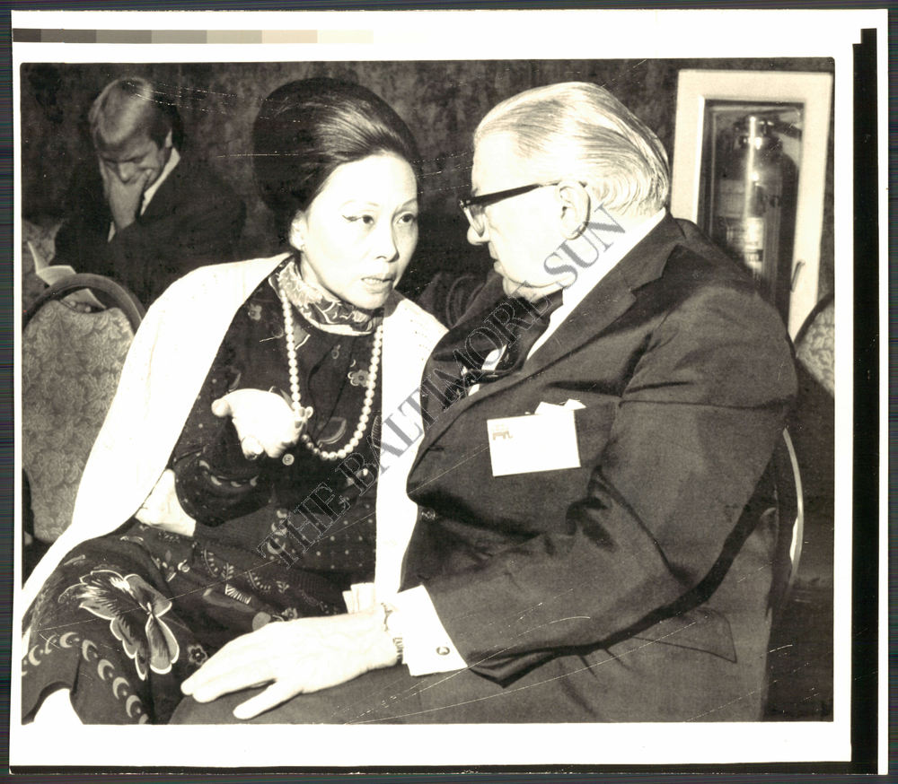BS PHOTO beg729 Anna Chennault, Wife, Gen Claire Chennault eBay