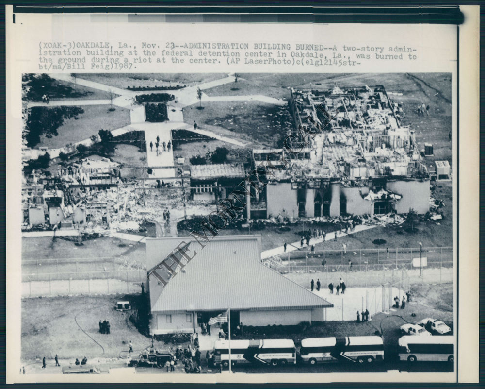 MC PHOTO afw405 Oakdale Louisiana Prison Riots