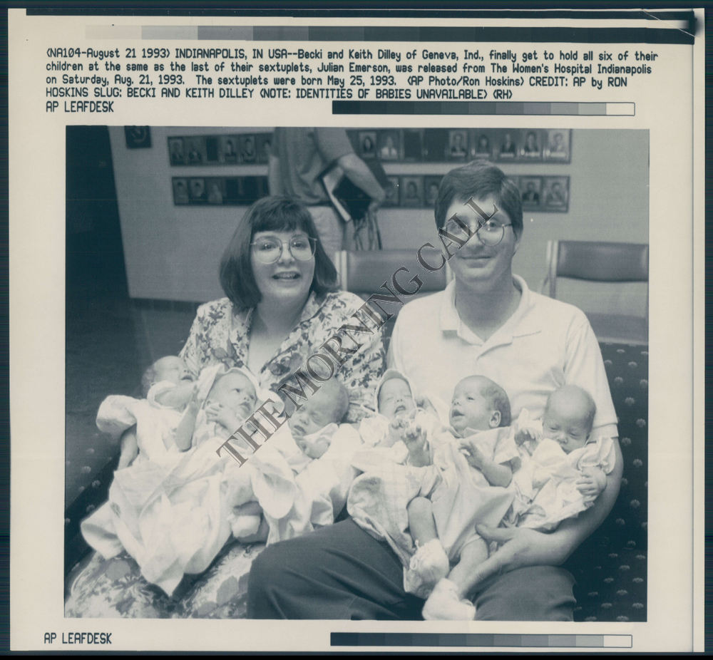 MC PHOTO Abe-006 Dilley Sextuplets | EBay