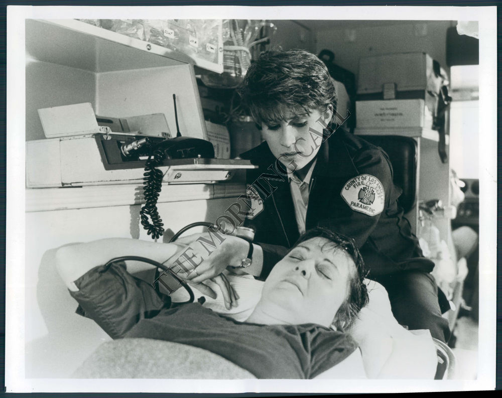 MC Morning Call Photo TV Movie Nancy McKeon FIREFIGHTER