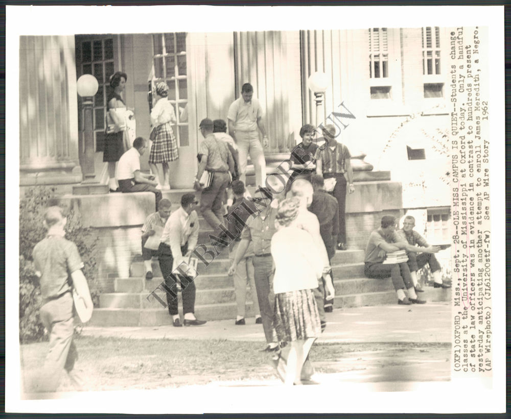 BS PHOTO bcr534 University Of Mississippi Riots 1962 eBay