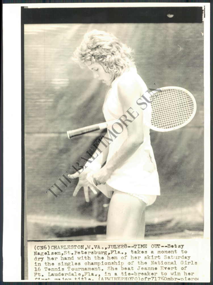 BS PHOTO blg289 Betsy Nagelsen Tennis Player eBay