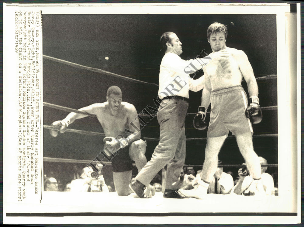 BS PHOTO bkd409 Jerry Quarry, Boxer eBay