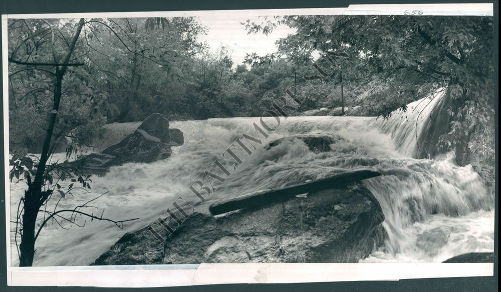 Jones Falls, Baltimore, Maryland 1955