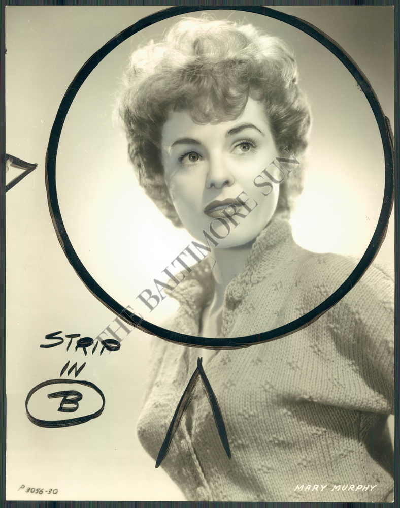 Bs Photo Bmt 557 Mary Murphy Actress 1955