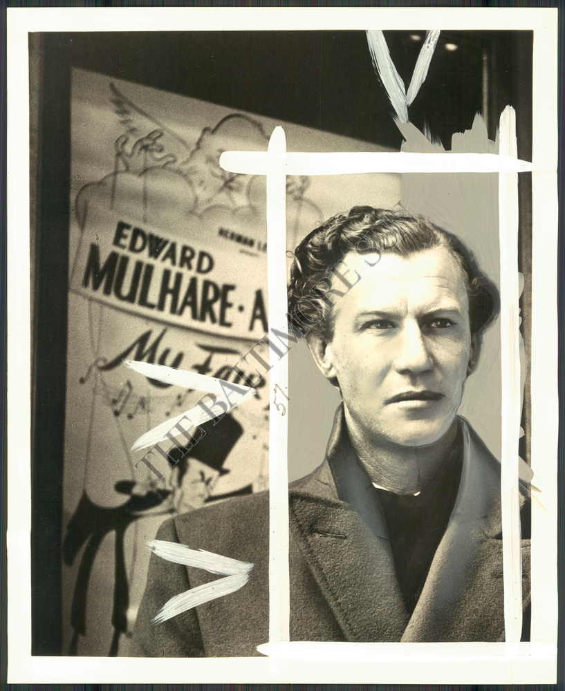 BS PHOTO blq617 Edward Mulhare, Actor MY FAIR LADY 1957 eBay