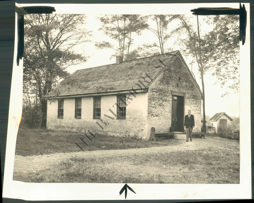 BS PHOTO bnk-777 Saint Luke's Parish House Church Hill Maryland